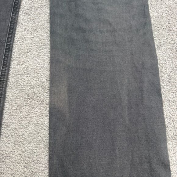 Paige Lennox Slim Fit Denim Jeans Men 33x30 Vintage Ember Faded Black Gray 32x30 - Picture 5 of 16
